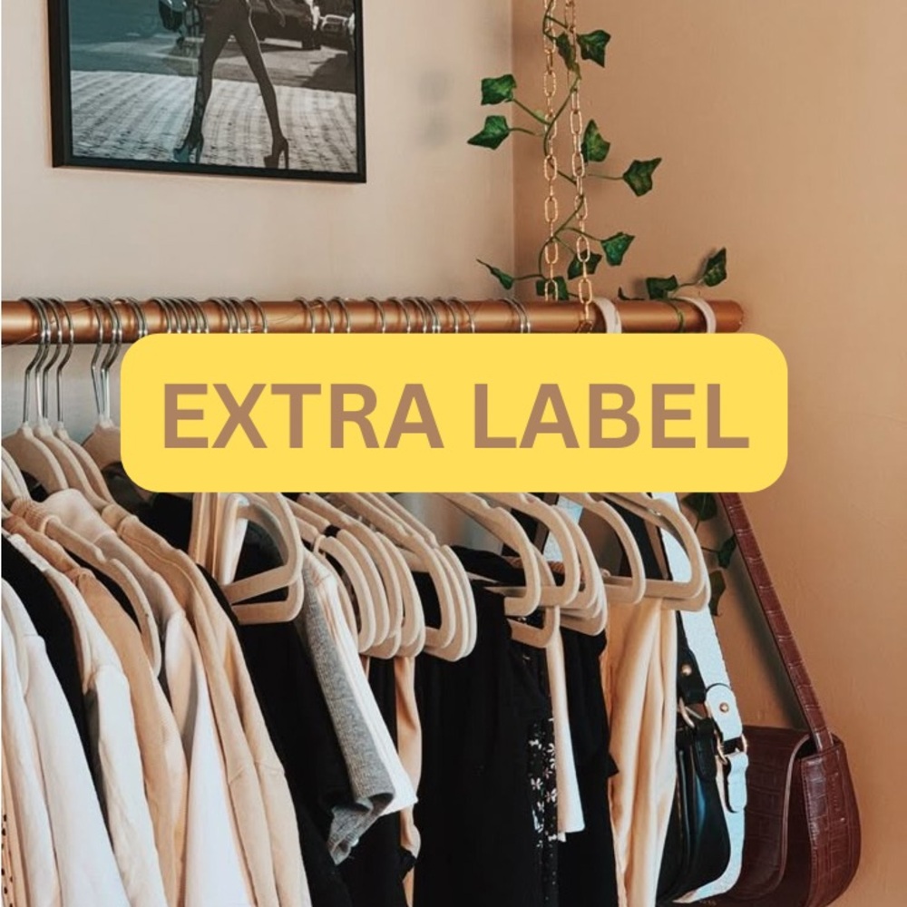 Extra label over 5lbs